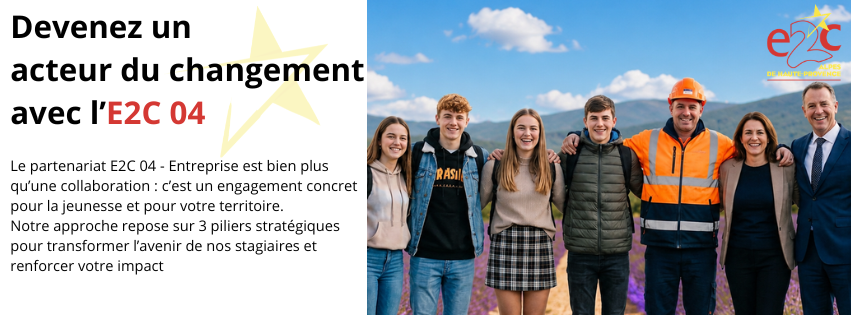 Entreprise - Devenez un acteur du changement avec l'E2C04